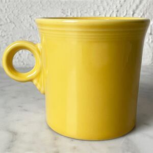 Fiestaware Tom & Jerry Ring Handle Mug Sunflower Fiesta Ware Homer Laughlin Cup